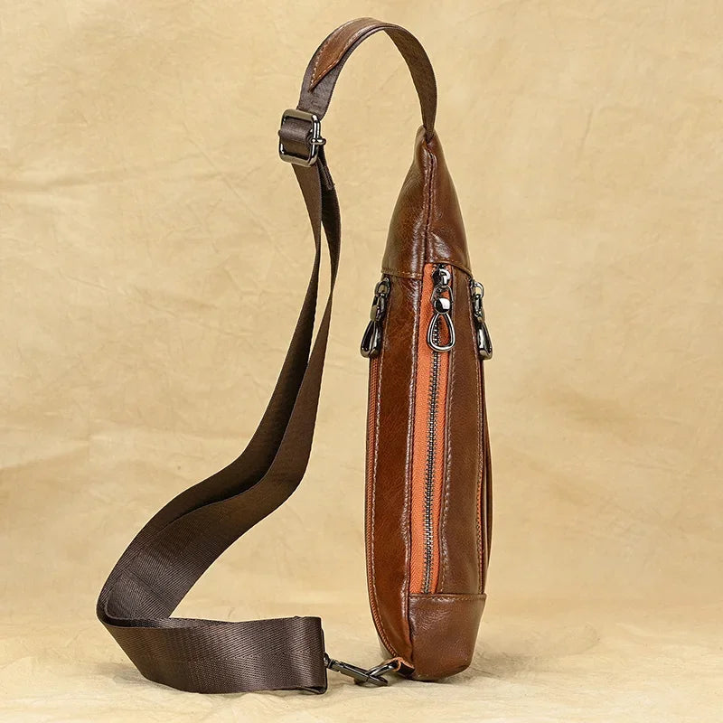 Sac banane homme cuir