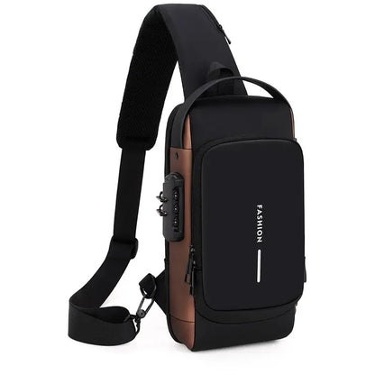 Sac bandoulière antivol