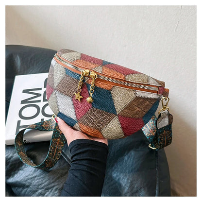 Sac banane patchwork