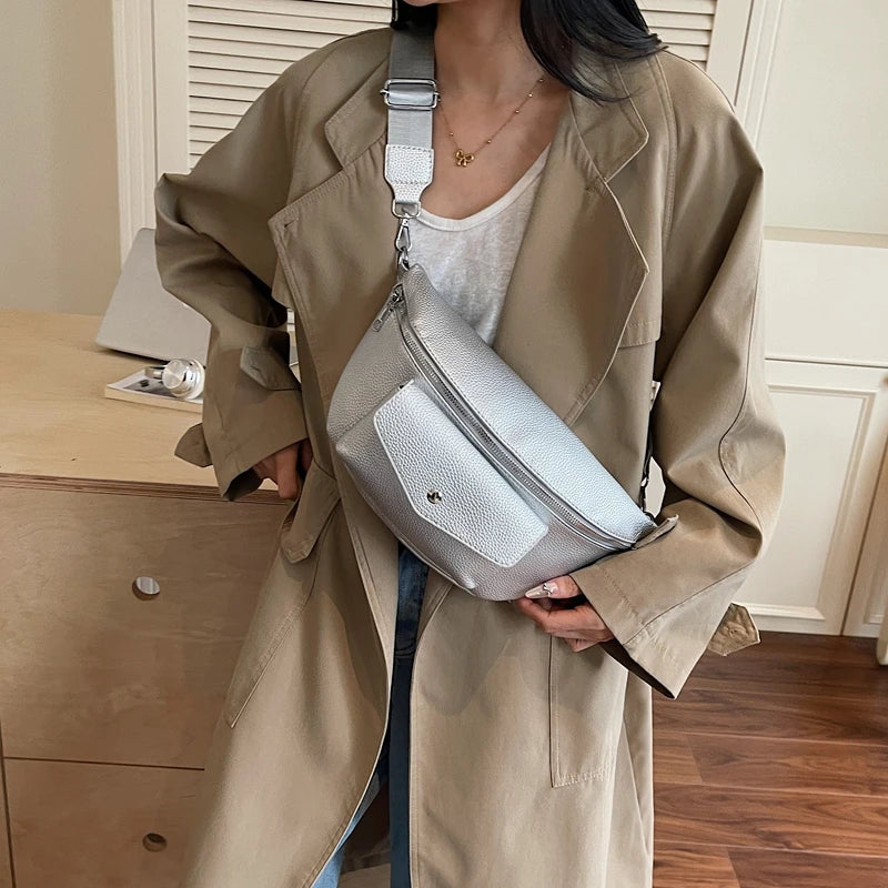 Sac banane avec poche devant