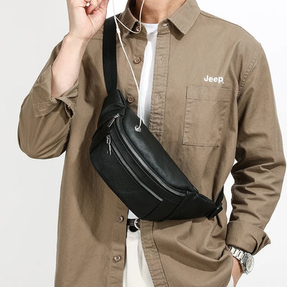 Sac poitrine homme cuir