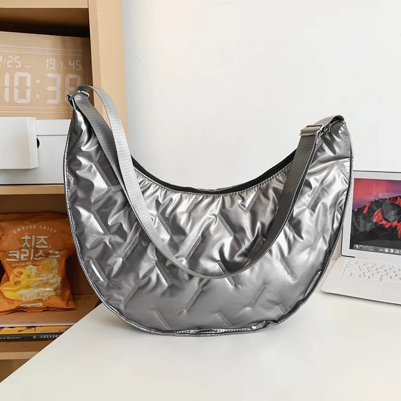 Sac demi-lune bandoulière