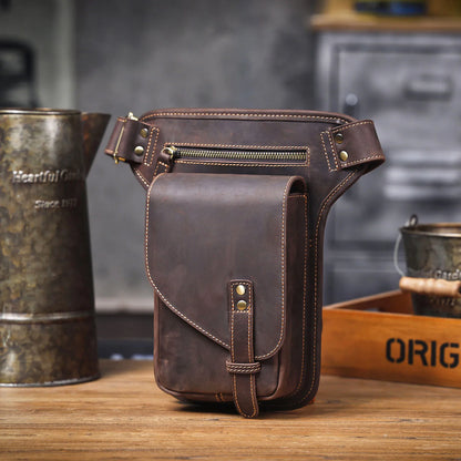 Sac banane bandoulière en cuir