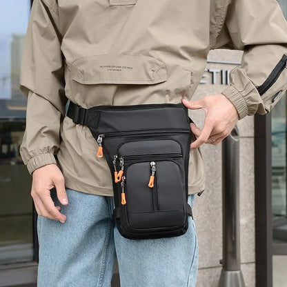 Sac de jambe moto homme