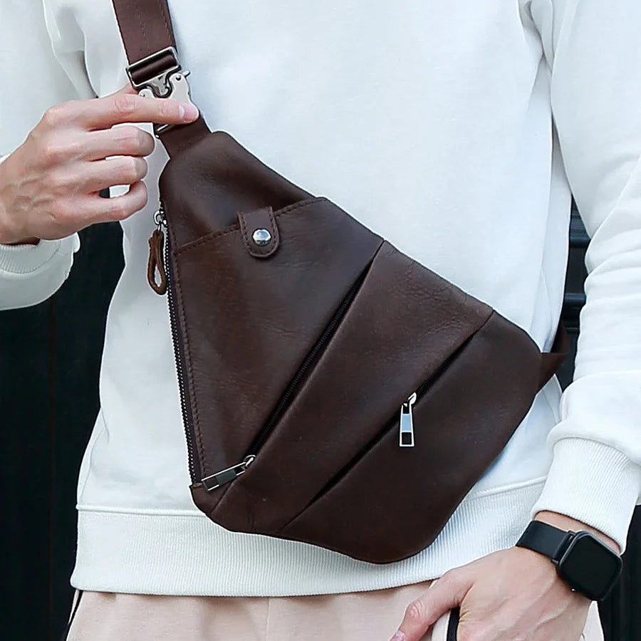 Sac banane cuir homme luxe