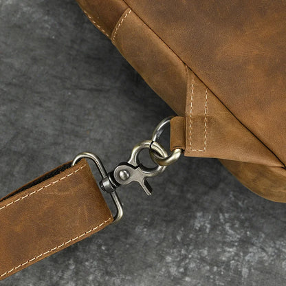 Sac banane homme en cuir