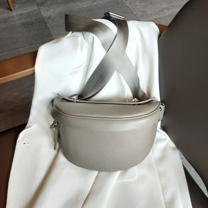 Sac banane cuir luxe