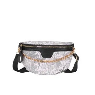Sac banane fleuri