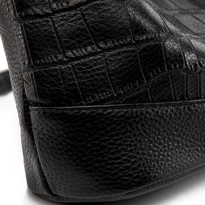 Sacs à main en cuir véritable pour femmes, sacs à bandoulière pour femmes, haute qualité, ouverture à trois couches, 100%