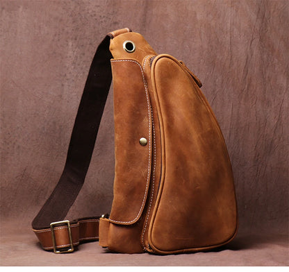 sac banane bandouliere cuir