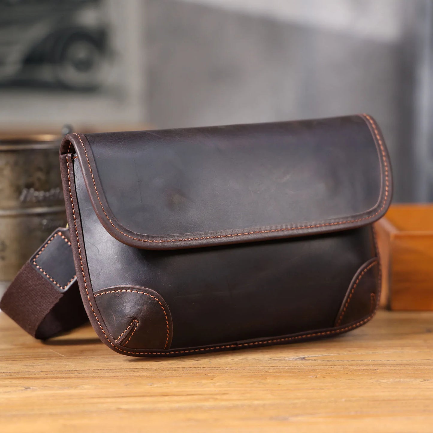 Sac banane bandoulière homme