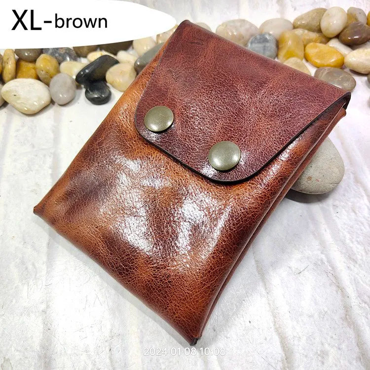 Pochette cuir homme ceinture