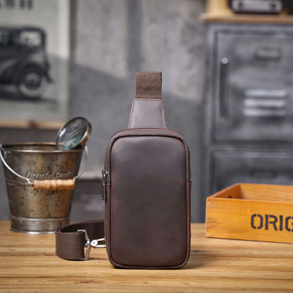Pochette téléphone bandoulière homme
