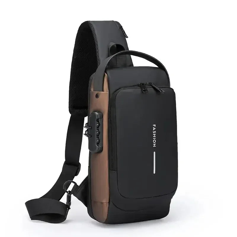 Sac bandoulière antivol
