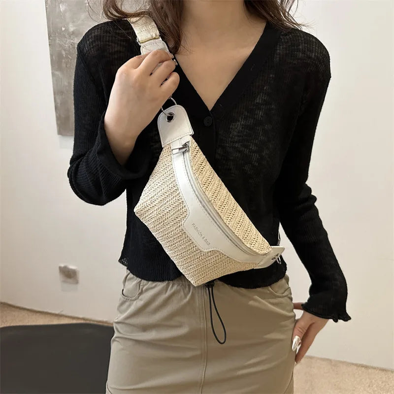Sac banane paille