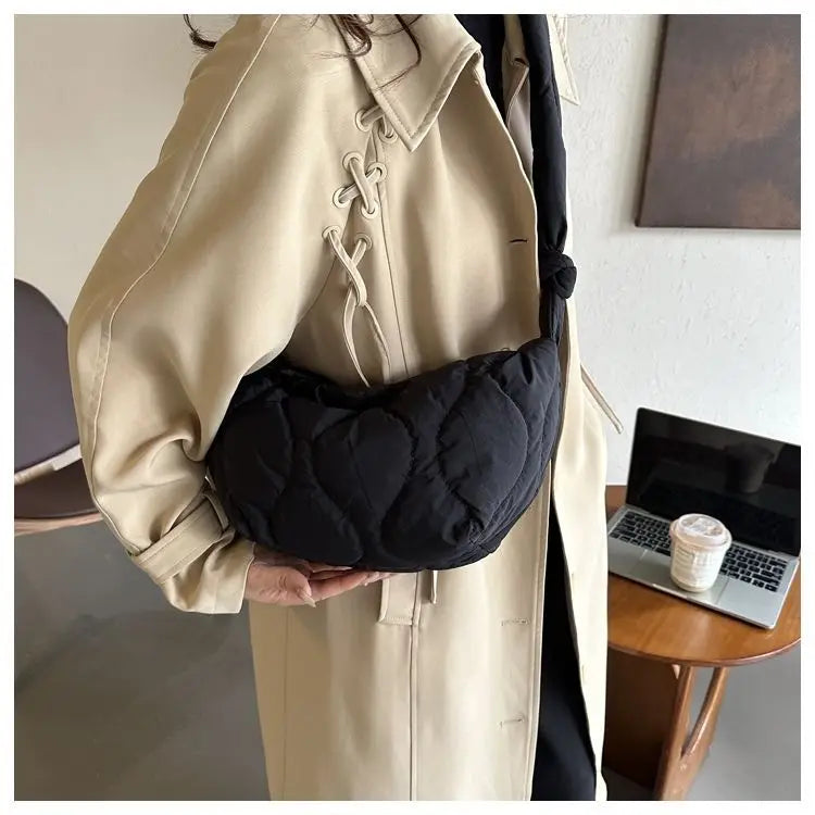 Sac bandoulière matelassé