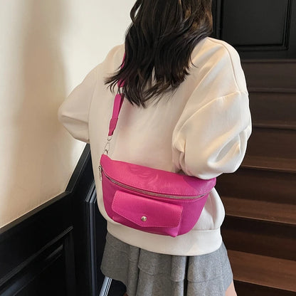 Sac banane avec poche devant