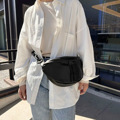 Sac banane femme noir
