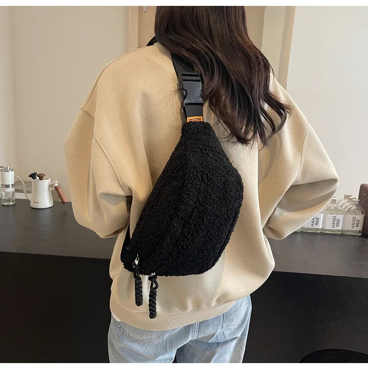 Sac banane moumoute femme