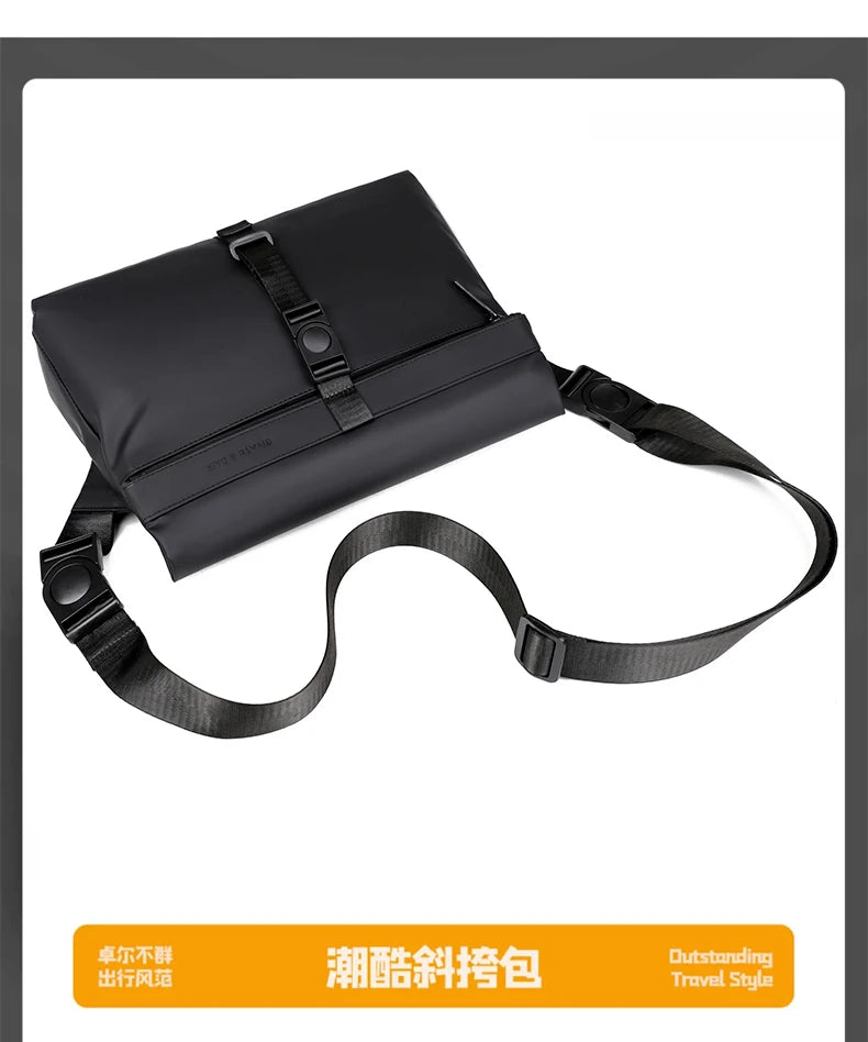 Oxford Messenger Hobos Sac à main pour homme, sac à main pour homme, haute qualité, mince, grande capacité, initié