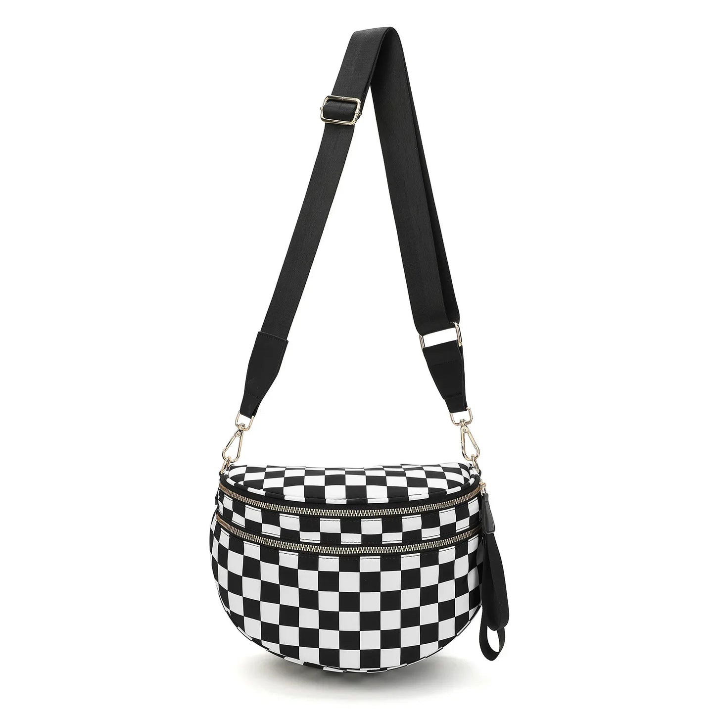 Sac banane carreaux