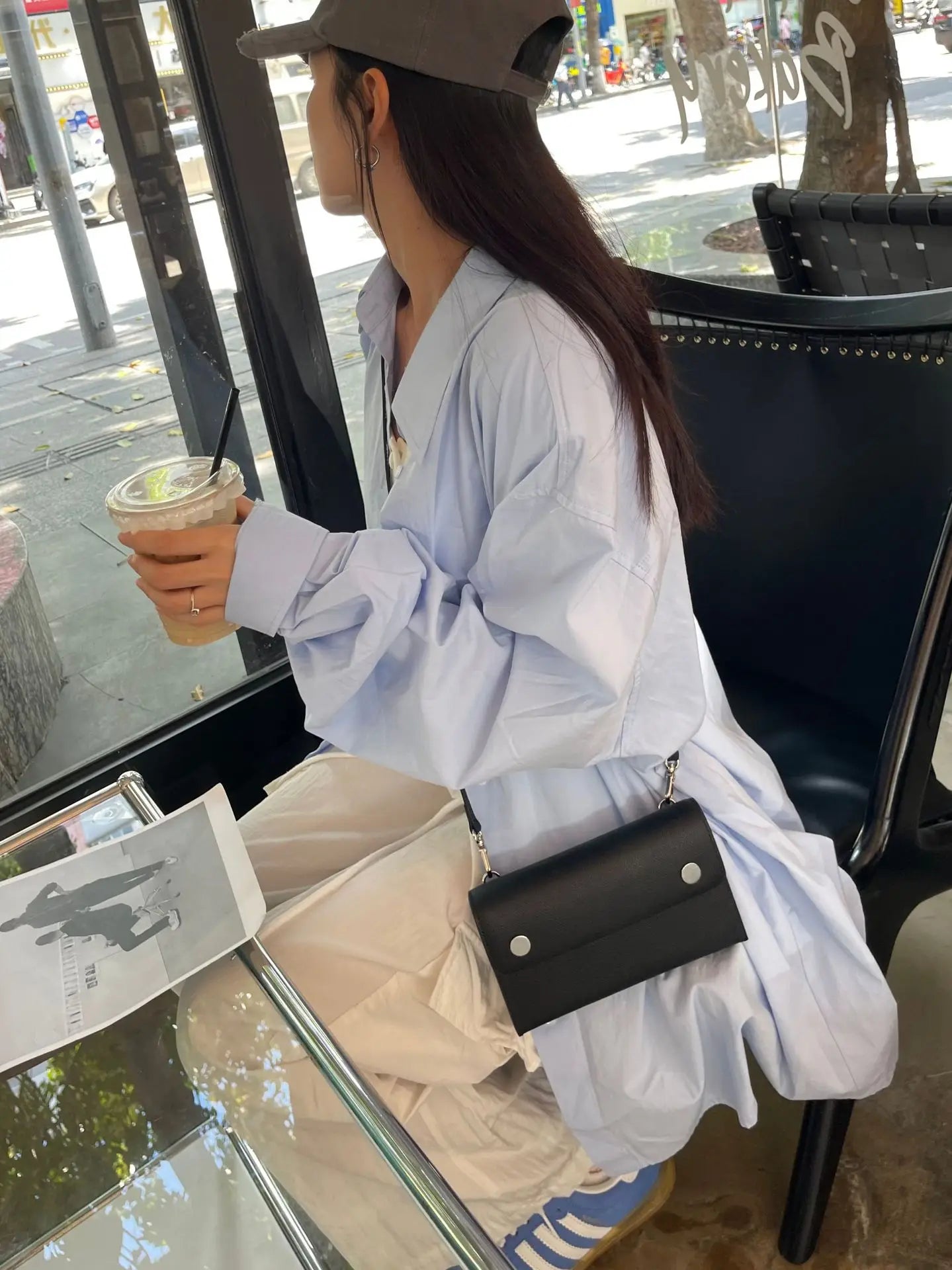 Sac à Main en Cuir group pour Femme, de Luxe, de Haute Qualité, EP Palmprint Cowhide Snap Wallet2024, 2024