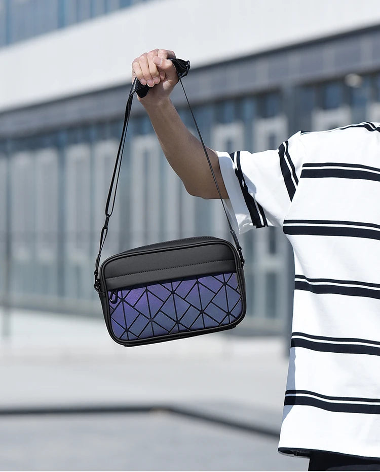 Modèle de mode hommes sac à bandoulière de haute qualité en cuir PU sacs à bandoulière pour hommes élégant hommes sac à bandoulière téléphone sac Bolsa