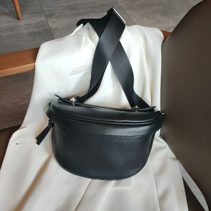 Sac banane cuir luxe