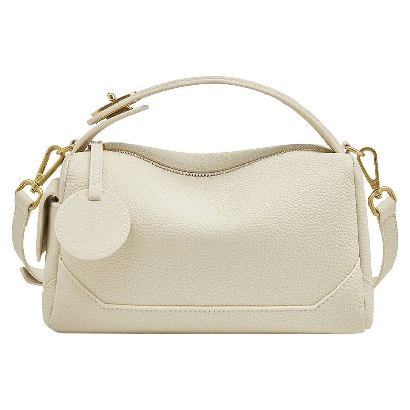 FOXER 2026 Nouveau Sac à Bandoulière pour Femme en Cuir Véritable, Sac à Main Grande Capacité, Sac Bandoulière Polyvalent pour Femme, Sac Oreiller