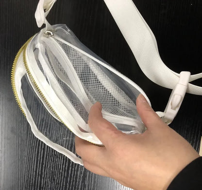 Sac banane transparent