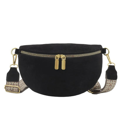 Sac banane daim femme