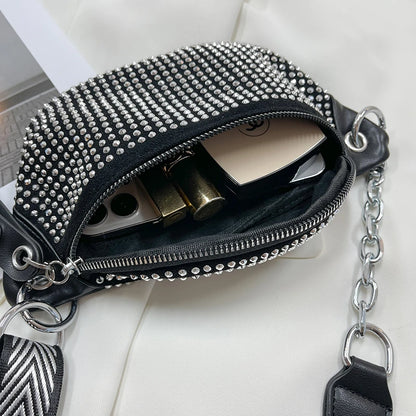Sac banane clouté femme