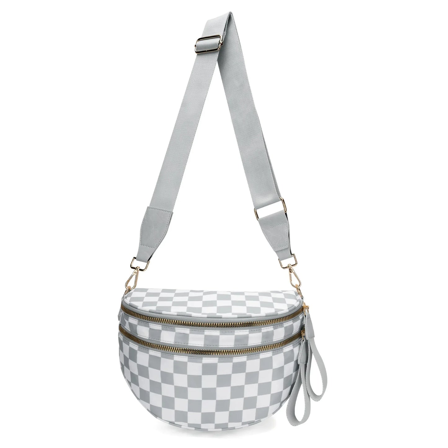 Sac banane carreaux