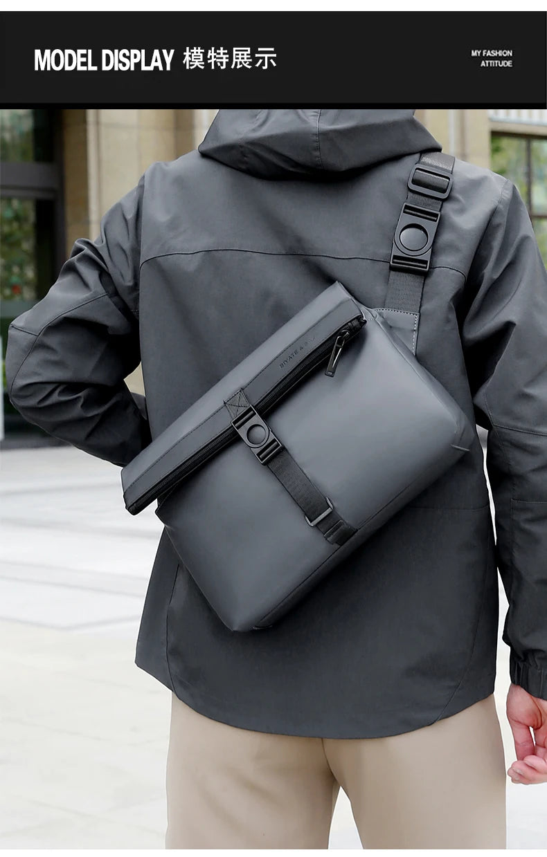 Oxford Messenger Hobos Sac à main pour homme, sac à main pour homme, haute qualité, mince, grande capacité, initié