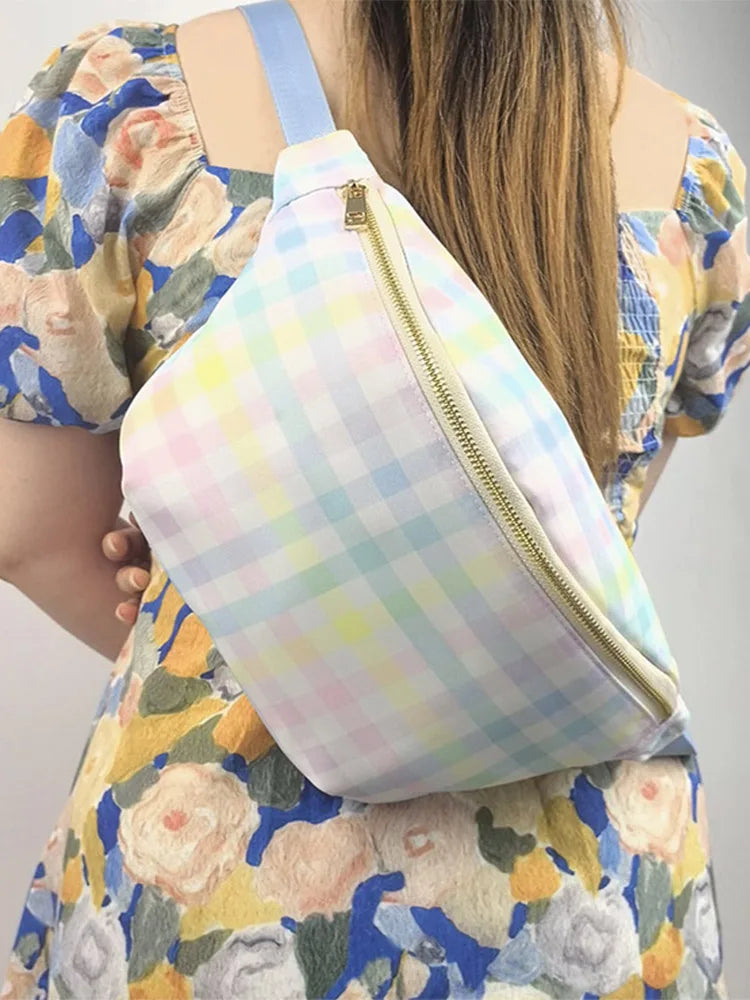 Sac banane couleur pastel