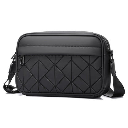 Modèle de mode hommes sac à bandoulière de haute qualité en cuir PU sacs à bandoulière pour hommes élégant hommes sac à bandoulière téléphone sac Bolsa