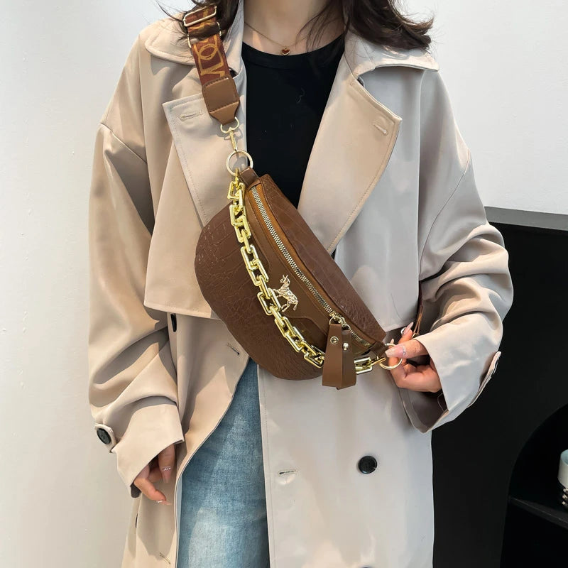Sac banane croco