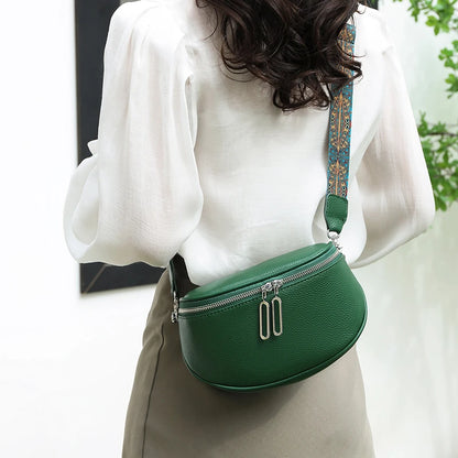 Sac banane femme vert