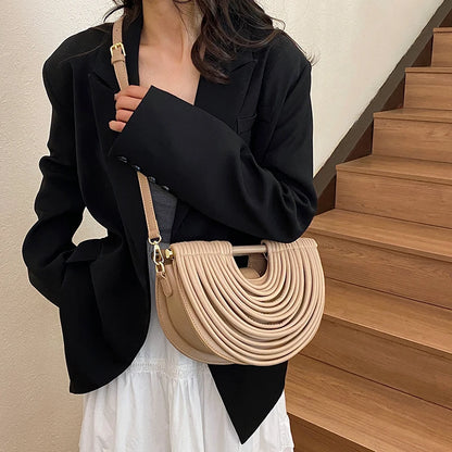 Sac demi-lune luxe