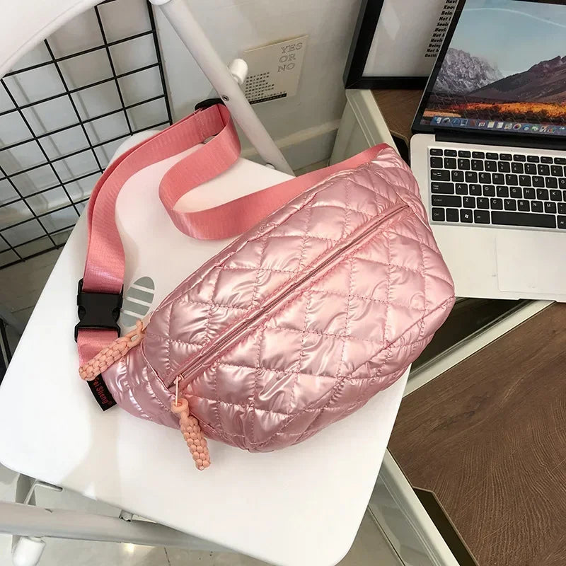 Sac banane matelassé femme