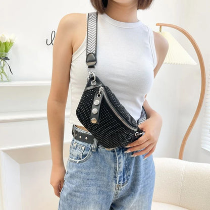 Sac banane clouté femme