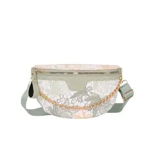Sac banane fleuri