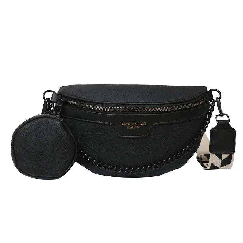 Sac banane femme fleuri