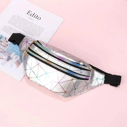 Sac banane femme holographique