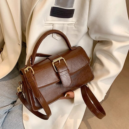 Sac à main coréen en cuir PU pour femmes, sac à bandoulière carré coréen sous les bras, grande capacité, polyvalent
