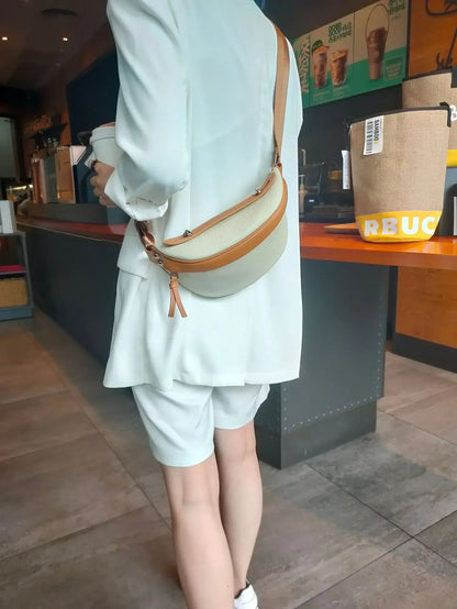 Sac banane cuir luxe