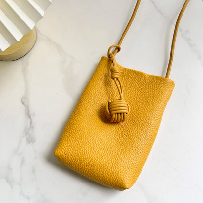 Petit sac à bandoulière en cuir véritable pour femme, sac de téléphone portable design, sac à main de voyage léger pour femme, initié à la mode