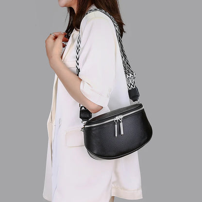 Sac banane femme cuir