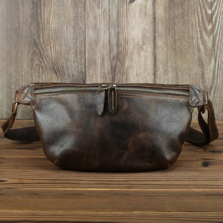 Sac banane homme vintage