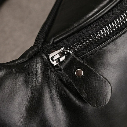 Sac banane en cuir pour homme